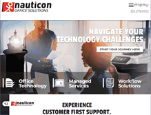 Tablet Screenshot of nauticon.com